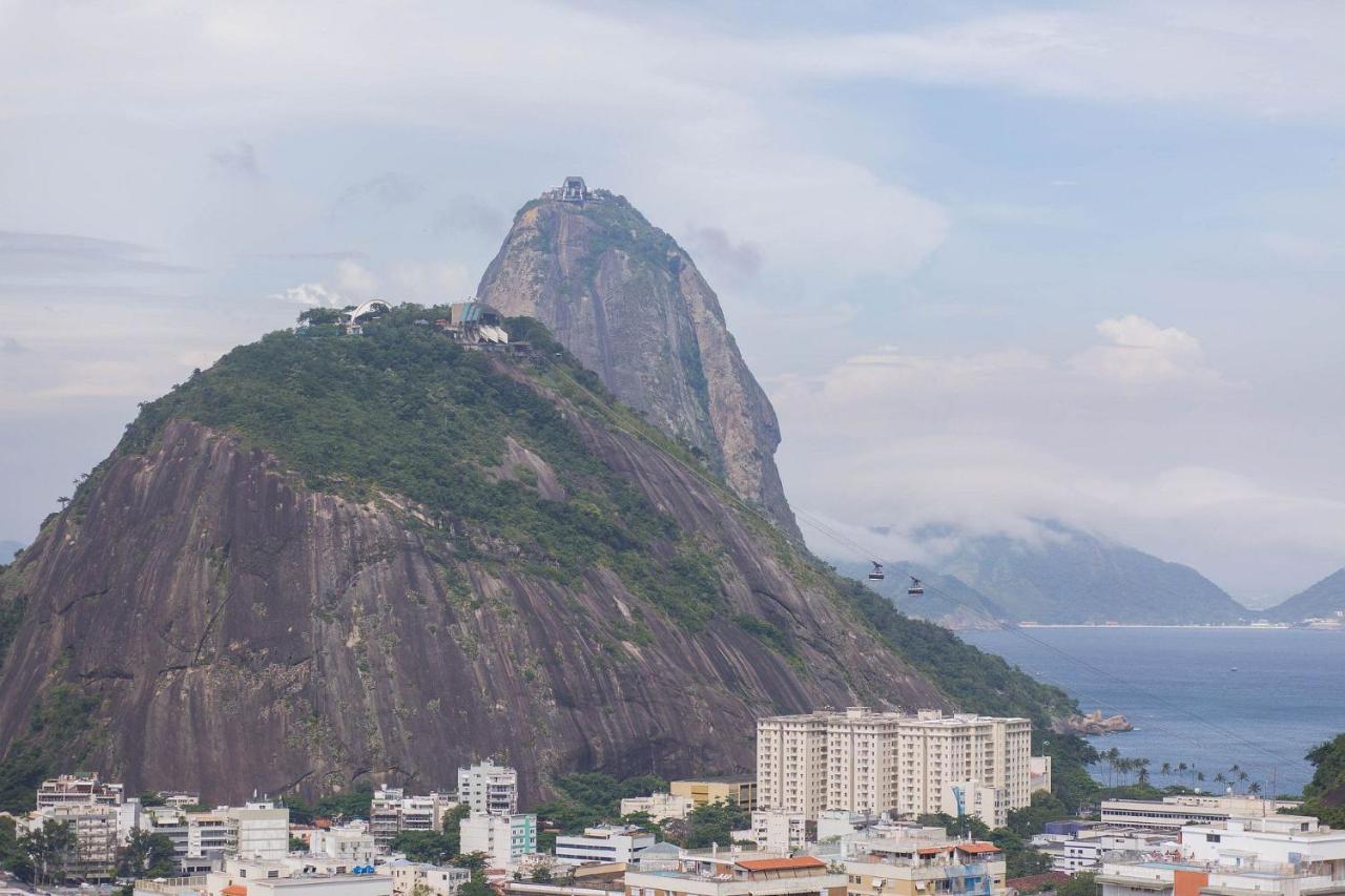 Апартаменти 3Qtos C/ Vista P/ Pao De Acucar Em Botafogo |Mds 08/2403 Ріо-де-Жанейро Екстер'єр фото