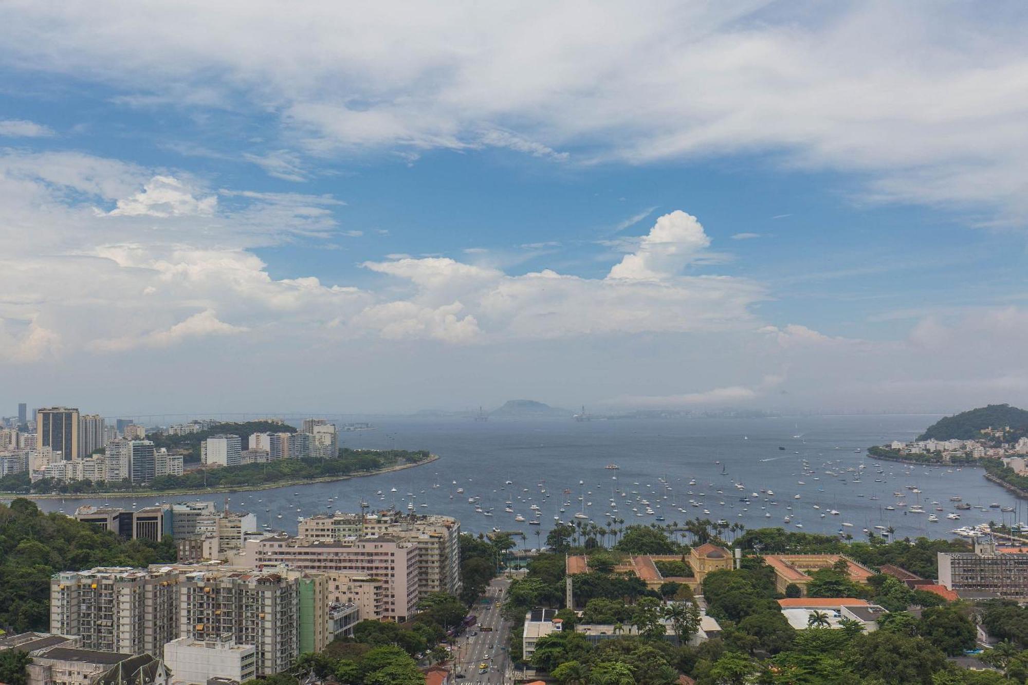 Апартаменти 3Qtos C/ Vista P/ Pao De Acucar Em Botafogo |Mds 08/2403 Ріо-де-Жанейро Екстер'єр фото