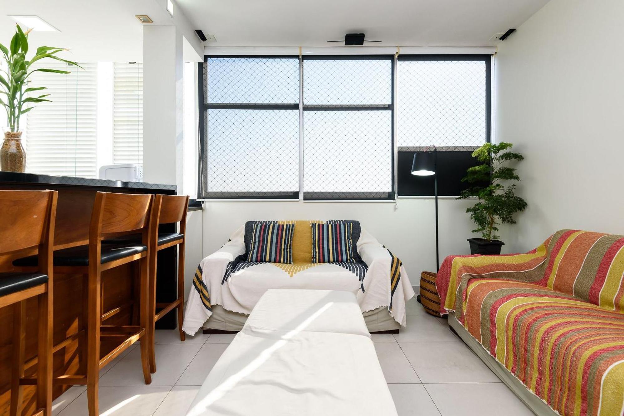 Апартаменти 3Qtos C/ Vista P/ Pao De Acucar Em Botafogo |Mds 08/2403 Ріо-де-Жанейро Екстер'єр фото